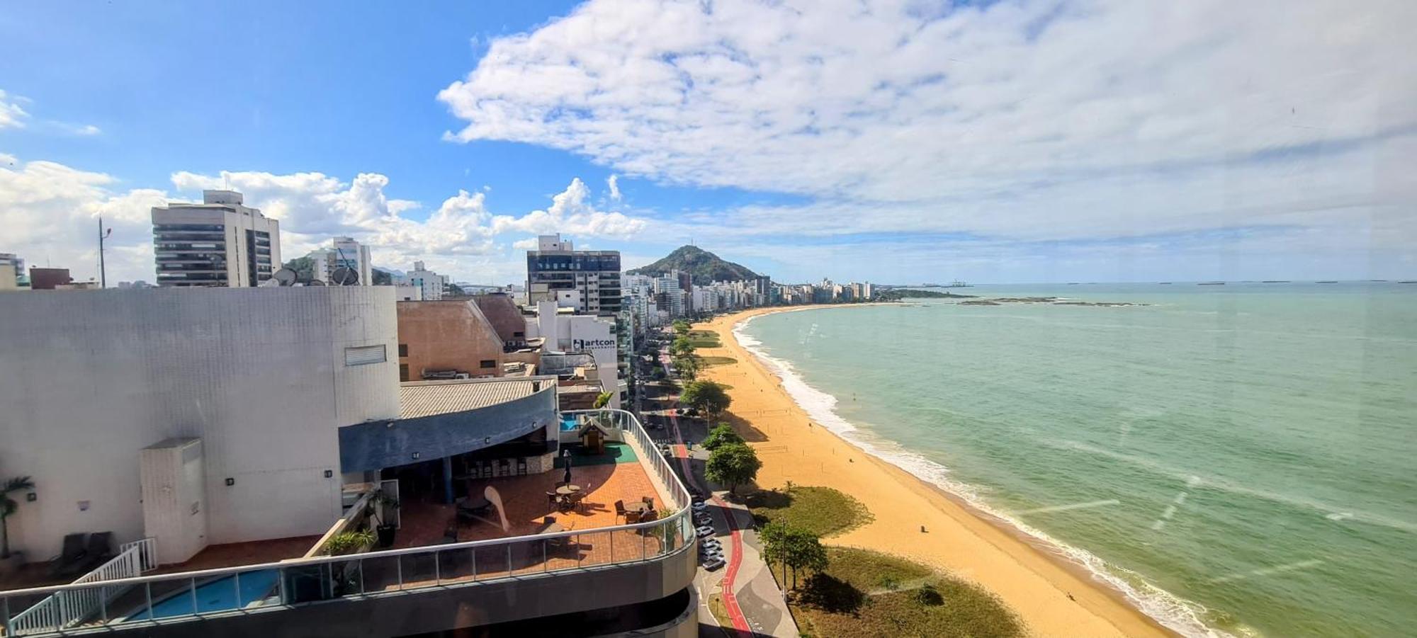 Flat Pasárgada 712, Free Bikes, pé na praia Vila Velha  Extérieur photo