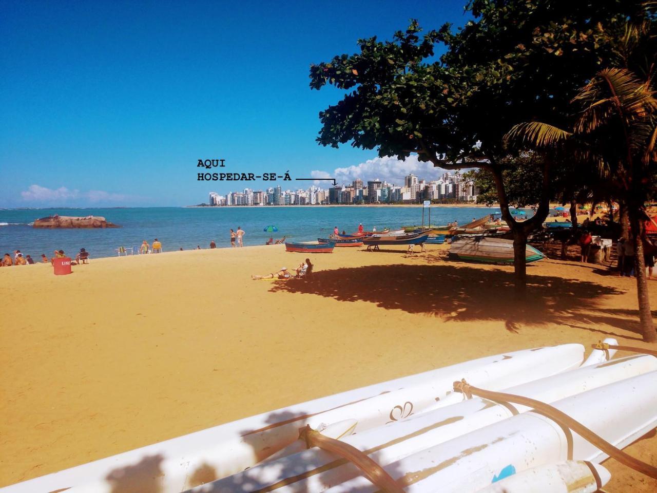 Flat Pasárgada 712, Free Bikes, pé na praia Vila Velha  Extérieur photo